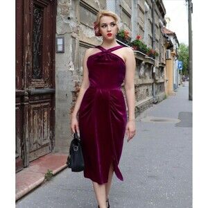 Belle Poque Velvet Dress